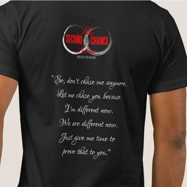 Men's Black T Shirt Unhinged Book Quote